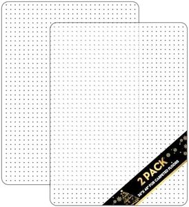 Office Chair Mat for Carpet Floor, 2 Pack 36"X48" Chair Mat, Slip Resistant Heavy Duty Under Desk Protector Carpeted Floors Mats, Rolling Computer Mats with Studs for Home and Office Low Pile Carpets