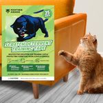 Panther Armor 25-Pack Mega Pack Anti Cat Scratch Deterrent & Training Tape - Protect Couch from Pets - Furniture Protectors - Sticky Tapes