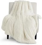 Bedsure Soft Cream Twin Blanket for