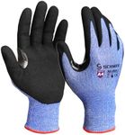 Schwer AIR-SKIN Cut Resistant Gloves AR3900 with Extreme Lightweight & Thin, Level 5 Wire Metal Gloves for Refined Work, Touch-screen, Fiberglass-free, 3D-Comfort Fit, Breathable, 1 Pair,S