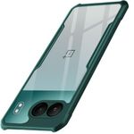 TheGiftKart Shockproof Crystal Clear Back Cover Case for OnePlus Nord 4 5G | 360 Degree Protection | Protective Design | Transparent Back Cover Case for OnePlus Nord 4 5G (PC & TPU, Green Bumper)