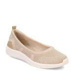 Easy Spirit Women's Glitz2 Ballet Flat, Gold, 7.5 Wide