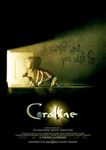 Coraline Vintage Poster Movie Film Horror Animation Photo Wall Art Picture Poster A4