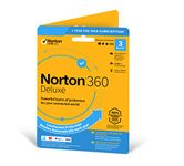 Norton 360 Deluxe 2023, Antivirus software for 3 Devices and 1-year subscription with automatic renewal, Includes Secure VPN and Password Manager, PC/Mac/iOS/Android, Activation Code by Post