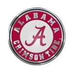 Fanmats 60508: Alabama Crimson Tide Heavy Duty Aluminum Embossed Color Emblem