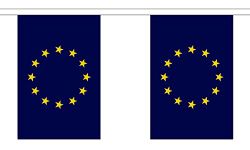 6m 20 Flag European Union EU Euro Blue Stars Material Bunting