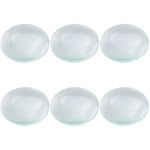 Concave Lens 6pcs Science Studenglass Diameter- Biconvex or Equipment Miase Round Kits Length Glasses Experiment Microscope and Length- Xxcm Experiments Apparatus Easy