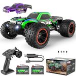 HAIBOXING 1:14 RC Cars, Hobby Fast Remote Control Cars for Adults, 39km/h High-Speed 4x4 Off-Road RC Truck RTR RC Monster Truck Waterproof Crawler Racing Buggy 2 Batteries for Boys HBX2105