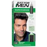 Just For Men Original Formula Real Black Hair Dye, Targets Only The Grey Hairs, Restoring The Original Colour For a Natural Look – H-55 Real Black