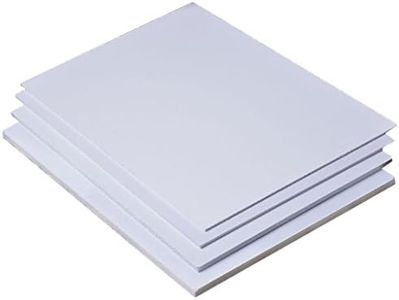 P Prettyia 5PCS 200 X 3mm DIY Craft White Sheets Foam Board for, White, 200mm x 300mm x 3mm