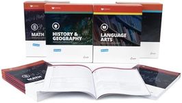 Lifepac Grade 10 AOP 4-Subject Box Set (Math, Language, Science & History / Geography, Alpha Omega, 10TH GRADE, HomeSchooling CURRICULUM, New Life Pac [Paperback]