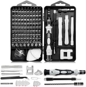 EFAITHFIX Precision Screwdriver Set, Professional 115 in 1 Magnetic Repair Tool Kit for Computer, Mobile Phone, Laptop, Tablet, Game Console, Watch, Camera, Eyeglasses, Electronics, DIY Projects, etc