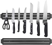 RAVIRANDAL 13 Inch Magnetic Knife Holder, Magnetic Knife Strip Bar Rack, Multipurpose Kitchen Knife Magnet for Home Tool Organization -33Cm Long