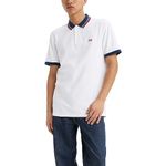 Levi's Men's Housemark Polo, (New) Tunnel Tipping Bright White, XX-Large