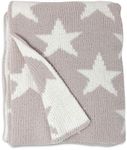 Living Textiles Grey Stars Chenille