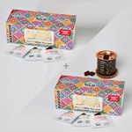 Oud Bakhoor Variety Box with Burner & Refill Box by Dukhni | Set of 2 | Authentic Arabic Bakhoor Incense | Gift Set & Starter Kit | Luxurious Long-Lasting Assorted Fragrances | دخني عود بخور