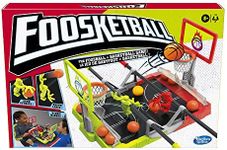 Hasbro Foosketball Game, The Foosball Plus Basketball Shoot and Score Shoot and Score Not Searched Tabletop Game for Kids Ages 8 and Up, for 2 Players, English and French Version