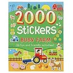 2000 Stickers: Busy Farm Activity a