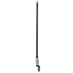 R.J.VON - Real Decorative Motorcycle Antenna Small Size (L*41CM) Black Color for - Royal Enfield Bullet Classic Chrome