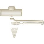 Stanley Hardware V8176 85 lb. Residential Door Closer in Ivory