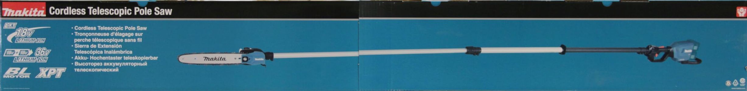 Makita 36V Cordless Pole Saw – Lightweight Tree Pruner