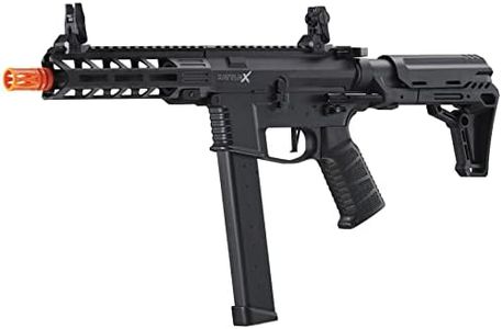 Lancer Tactical Gen 2 New 9mm Battle X CQB Lightweight Carbine AEG Color Black