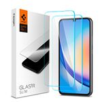 Spigen GLAStR Slim [2 Pack] designed for Samsung Galaxy A34 5G Screen Protector Premium Tempered Glass - [Case Friendly- 2 Pack]