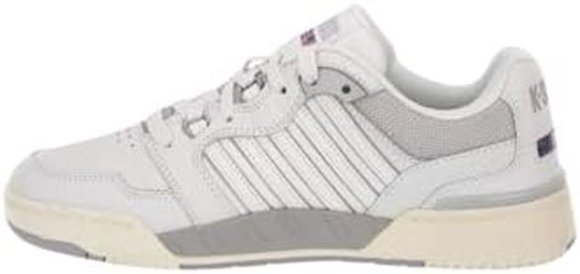 K-Swiss Men's SI-18 Rival Sneaker, Blanc De Blanc/Gray Violet/Antique White, 10 M