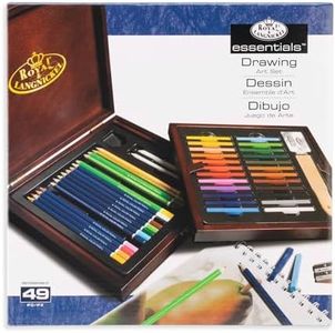 Royal & Langnickel Premier Drawing Pencil Art Set,49-Piece