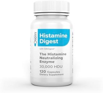 Omne Diem Histamine Digest DAO 30,000 HDU - 120 Caps - Histamine Neutralizing Enzyme - Relieve Histamine Intolerance with Diamine Oxidase