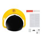 Electric Parking Lock Anti-Collision 180° with Remote Control Waterproof Foldable Smart Parking Lock Auto Barrier Alarm