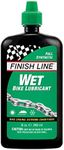 Finish Line WET Bike Lubricant Squeeze Bottle, 8 oz.