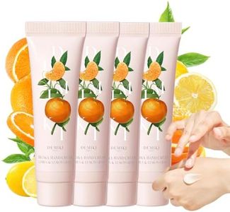 DEMIKI Shea Butter Hand Cream for Dry Cracked Hands, Birthday Gifts for Women,Bridesmaid Gifts,Nurse Gifts,Teacher Appreciation Gifts,Japanese Fragrance Hand Lotion Moisturizer Travel Size1.7fl.ozx4