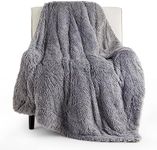 Bedsure Soft Grey Throw Blanket for