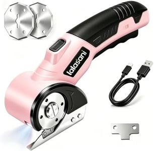 Cordless Electric Scissors for Cardboard, Automatic Box Cutter PINK-1.0