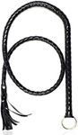 CALIDAKA Faux Leather Black Whip Co