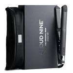 CLOUD NINE The Original Iron Grey | Hair Straighteners for Women | Professional Ceramic Hair Straightener Giftset | 11 Temperature Settings 100–200°C | Revive Mode | Frizz Control
