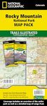 Rocky Mountain National Park [Map Pack Bundle] (National Geographic Trails Illustrated Map)