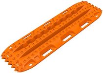 ActionTrax - Self Recovery Track System for Snow, Sand, Mud and Silt - Orange - 1 Pair (Total of 2)