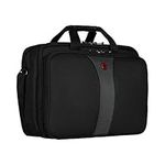 Wenger 600655 LEGACY 17 Inch Triple-Gusset Laptop Case, Airport-Friendly Case with iPad/Tablet/eReader Pocket in Black/Grey {19 Litre}