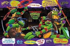 Teenage Mutant Ninja Turtles: Mutant Mayhem - Phrases Wall Poster