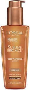 L’Oréal Paris Self-Tanning Face and Body Serum, Sublime Bronze, with Vitamin E, Quick-Dry, Lasting up to 2 Weeks, Medium, 100 ml