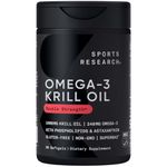 Sports Research Omega-3 Krill Oil 30 Softgels