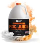 Essential Values Fog Fluid | High Density Fog Machine Liquid (3.78 L) – Produces Lasting High Density Fog Juice for Water Based Foggers, Perfect for 400 Watt to 1500 Fog Machines