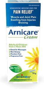 Boiron Arnicare Cream for Pain Relief, Muscle Pain and Joint Pain Relief, Swelling from injuries, Bruise & Bruising, from Natural Sourced Plants Including Arnica Montana, 70g