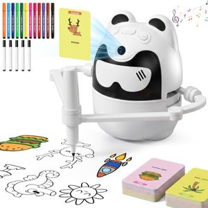 Drawing Robot for Kids, Touch Screen Drawing Machine with 150 Cards