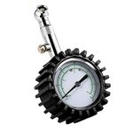 CZC AUTO Tyre Pressure Gauge 60 PSI Heavy Duty of ANSI B40.1 Mechanical for the Truck RV Car Van