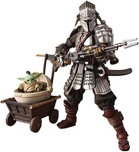 TAMASHII NATIONS Figura The Mandalorian Star Wars edicion Exclusiva mandaloriano Ronin & grogu meisho Movie Realization