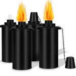 Torch Canisters, 16OZ Citronella Outdoor Torches, Citronella Torches for Patio,Torch Canister Replacement for Bamboo Torch and Luau Torches