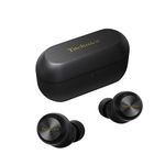 Technics EAH-AZ100-K Wireless Earphones, Black, Magnetic Fluid, Live Sound Quality, Bluetooth, Noise Canceling, 3 Devices, Multi-Point, IPX4, LDAC Compatible, High Resolution Sound Quality Playback,